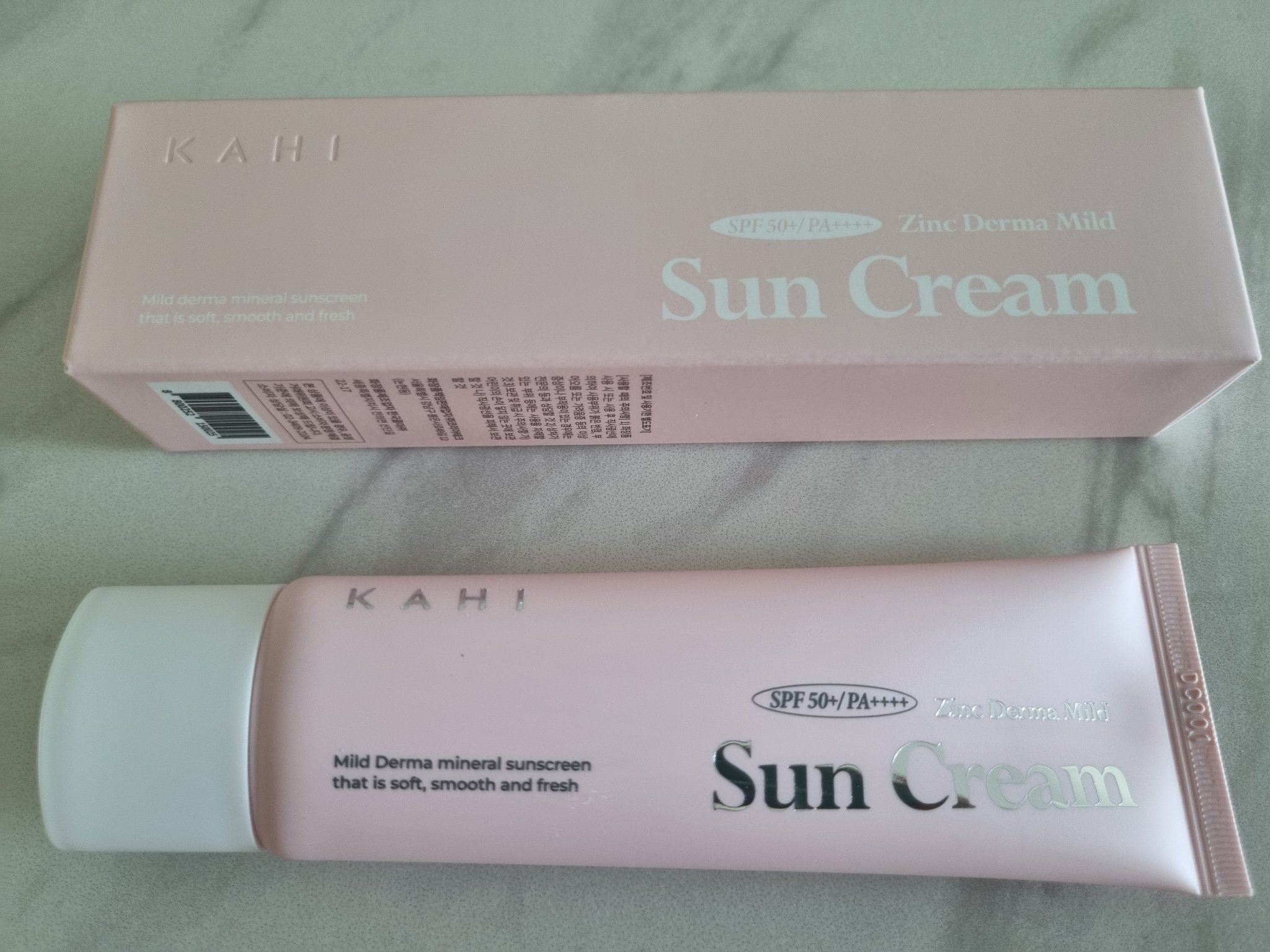 ジンク ダーマ マイルドサンクリーム/KAHI/日焼け止めクリームを使ったクチコミ（1枚目）