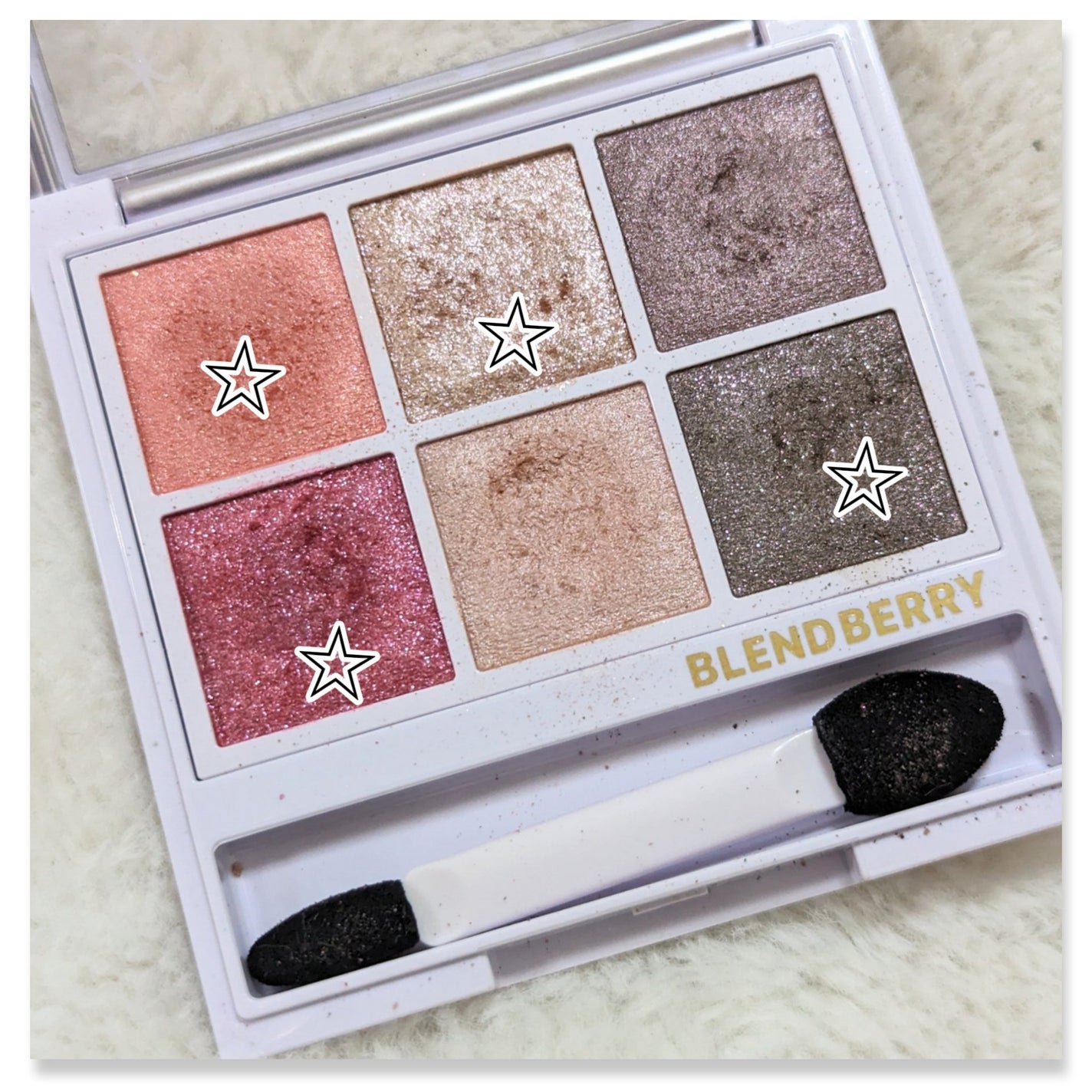 オーラクリエイション/BLEND BERRY/アイシャドウパレットを使ったクチコミ(3枚目)