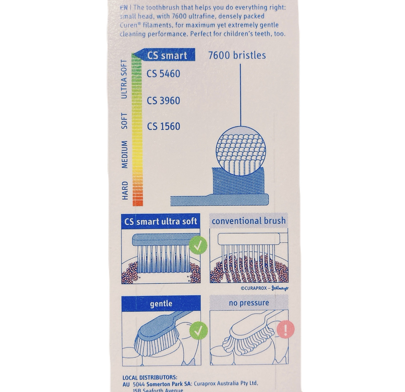 CS スマート/CURAPROX/歯ブラシを使ったクチコミ（3枚目）