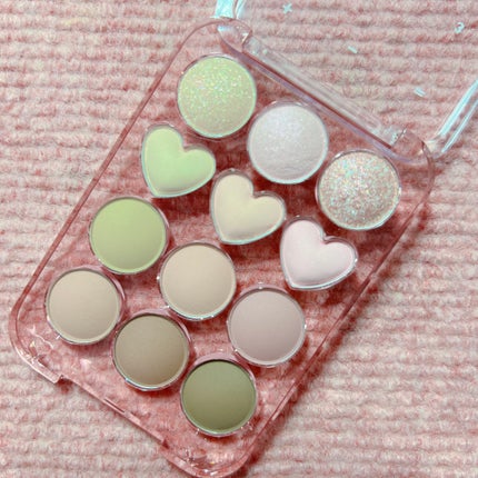 目元チュートリアルアイパレット/Colorgram/アイシャドウパレットを使ったクチコミ(2枚目)