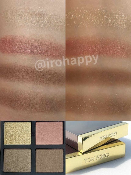 アイ カラー クォード/TOM FORD BEAUTY/アイシャドウパレットを使ったクチコミ(4枚目)