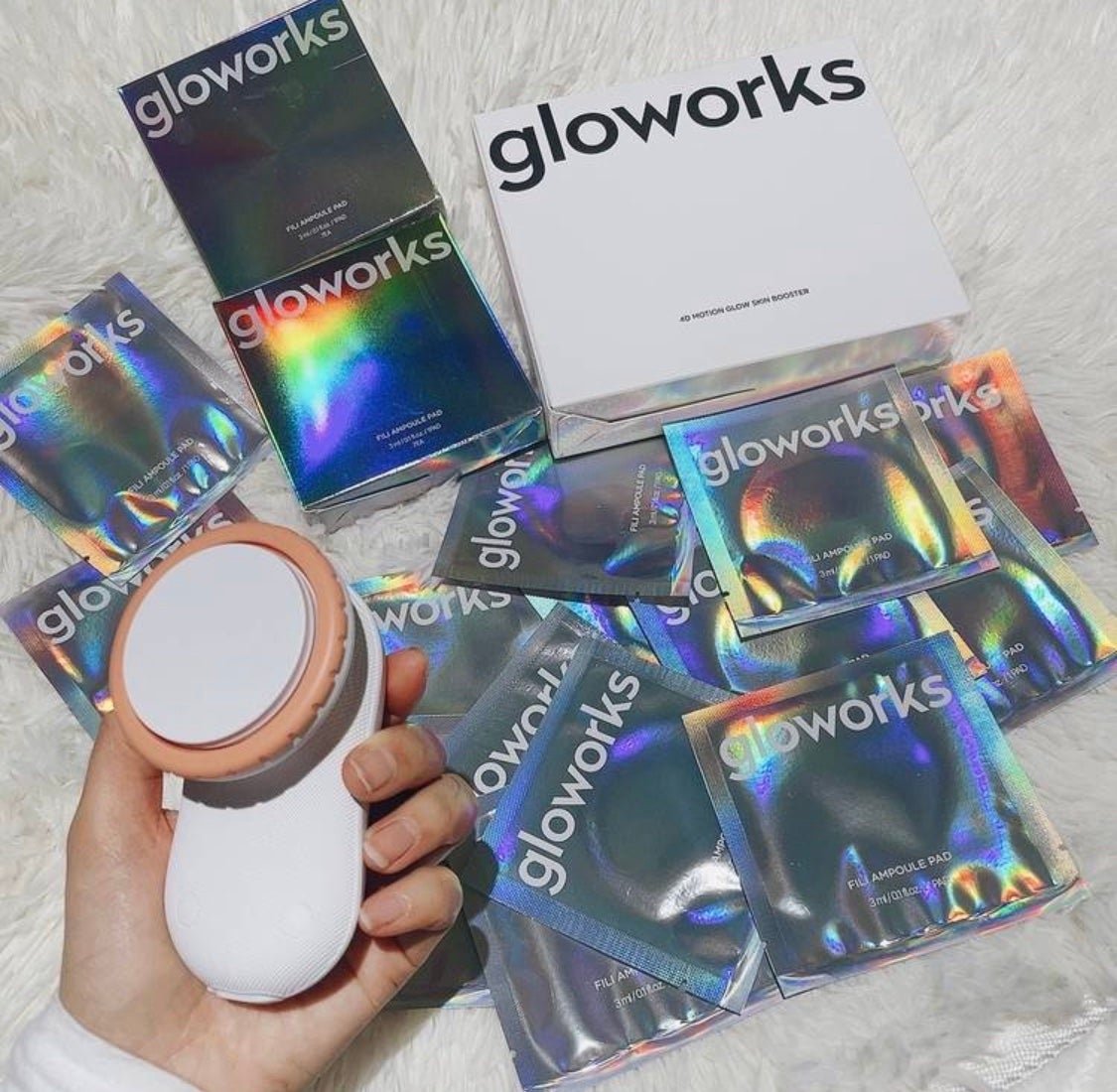 4Dモーションスキンブースタ/gloworks/美顔器・マッサージを使ったクチコミ(2枚目)