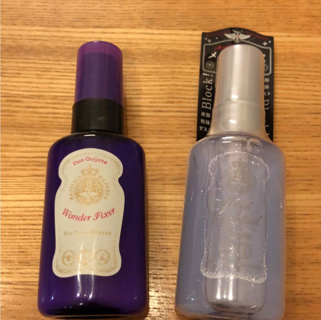 ワンダー フィクサー/MAJOLICA MAJORCA/フィックスミストを使ったクチコミ（2枚目）