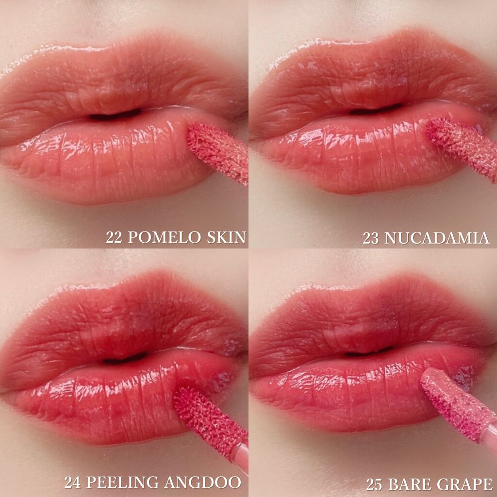 ジューシーラスティングティント/rom&nd/リップティントを使ったクチコミ(9枚目)