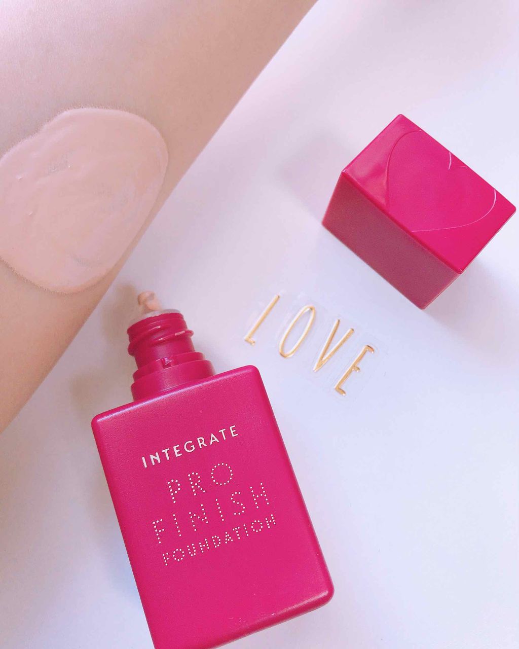 プロフィニッシュリキッド/インテグレート/リキッドファンデーションを使ったクチコミ（2枚目）