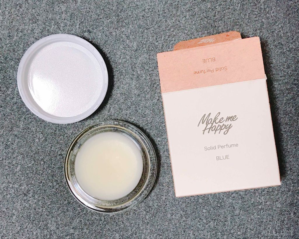 メイクミーハッピー ソリッドパフューム BLUE/キャンメイク/練り香水を使ったクチコミ(4枚目)