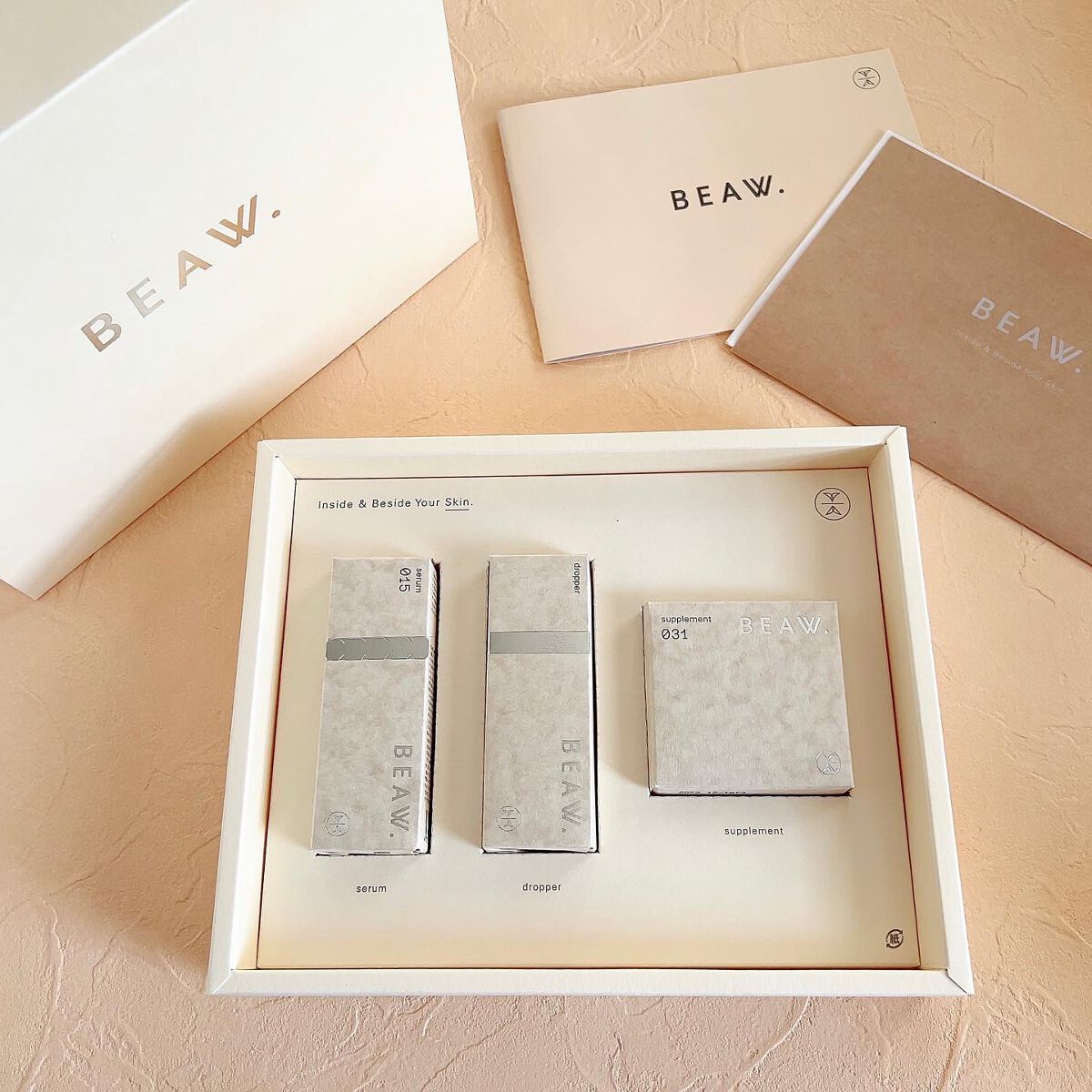 スターターBOX/BEAW./スキンケアキットを使ったクチコミ(2枚目)