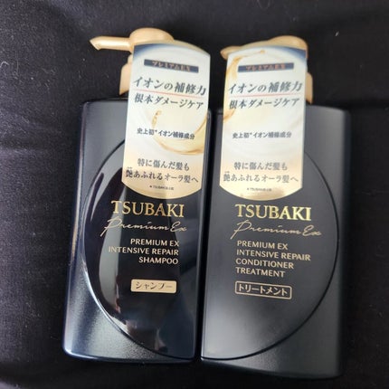 プレミアムEX インテンシブリペア <シャンプー>/コンディショナー<ヘアトリートメント> /TSUBAKI/市販シャンプーを使ったクチコミ(1枚目)