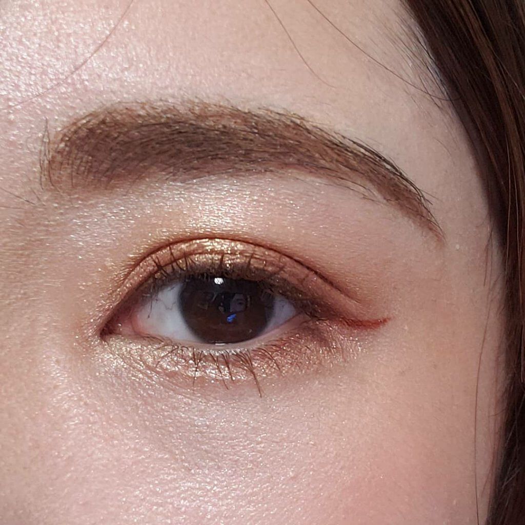 プレスド アイシャドー（レフィル） PR ゴールド/shu uemura/単色アイシャドウを使ったクチコミ（3枚目）