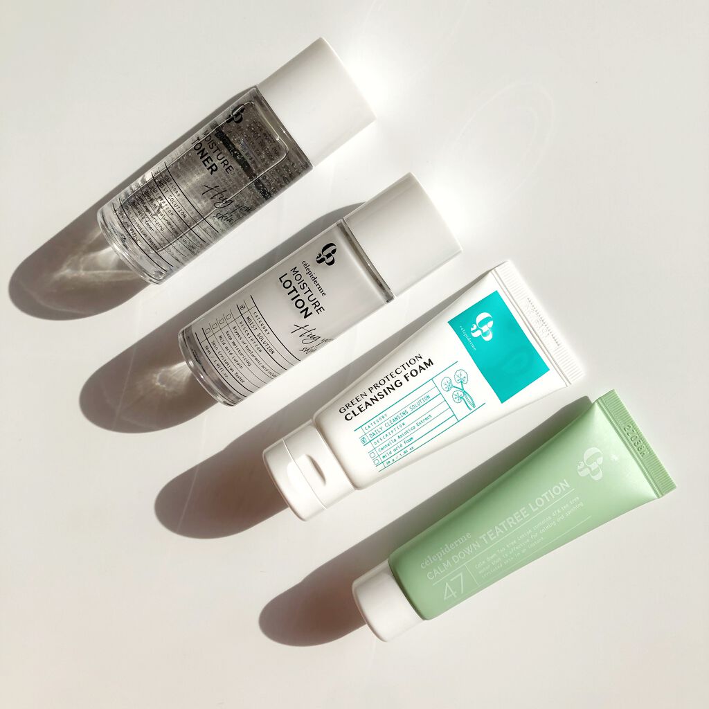 トライアルキット/celepiderme/スキンケアキットを使ったクチコミ（2枚目）