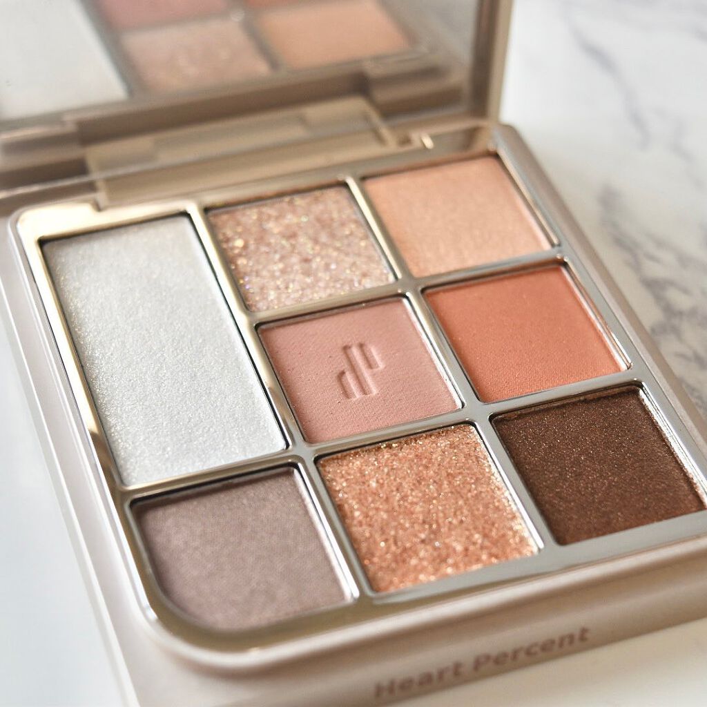 ドットオンムードアイパレット/Heart Percent/アイシャドウパレットを使ったクチコミ(4枚目)