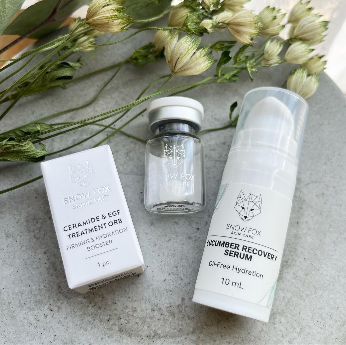 リカバリー セラム (キューカンバー)/SNOW FOX SKINCARE/美容液を使ったクチコミ(1枚目)