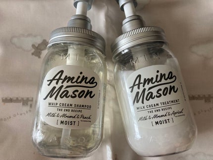 アミノメイソン ディープモイスト ホイップクリーム シャンプー/ミルククリーム ヘアトリートメント/アミノメイソン/市販シャンプーを使ったクチコミ(2枚目)