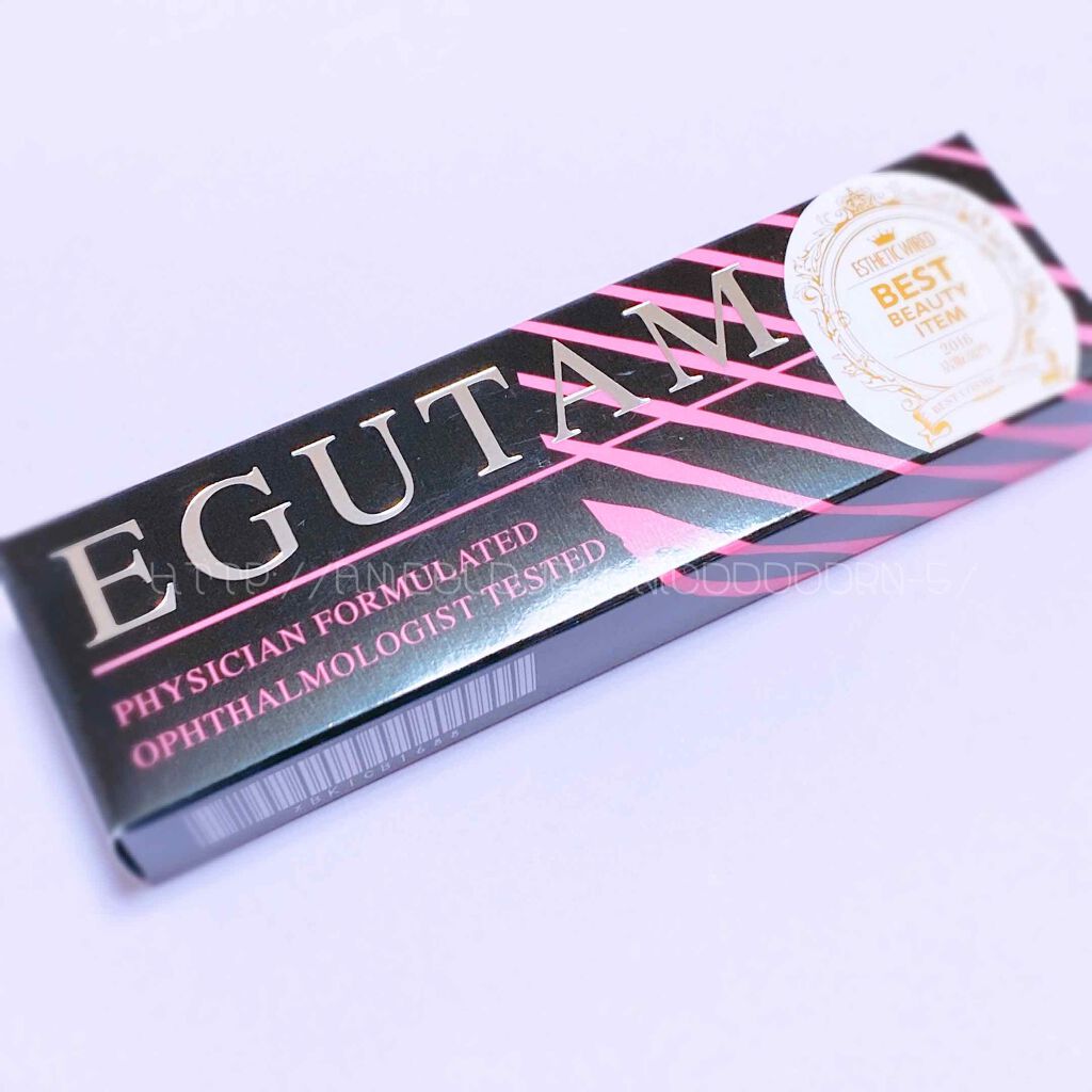 エグータム/アルマダスタイル/まつげ美容液を使ったクチコミ（1枚目）