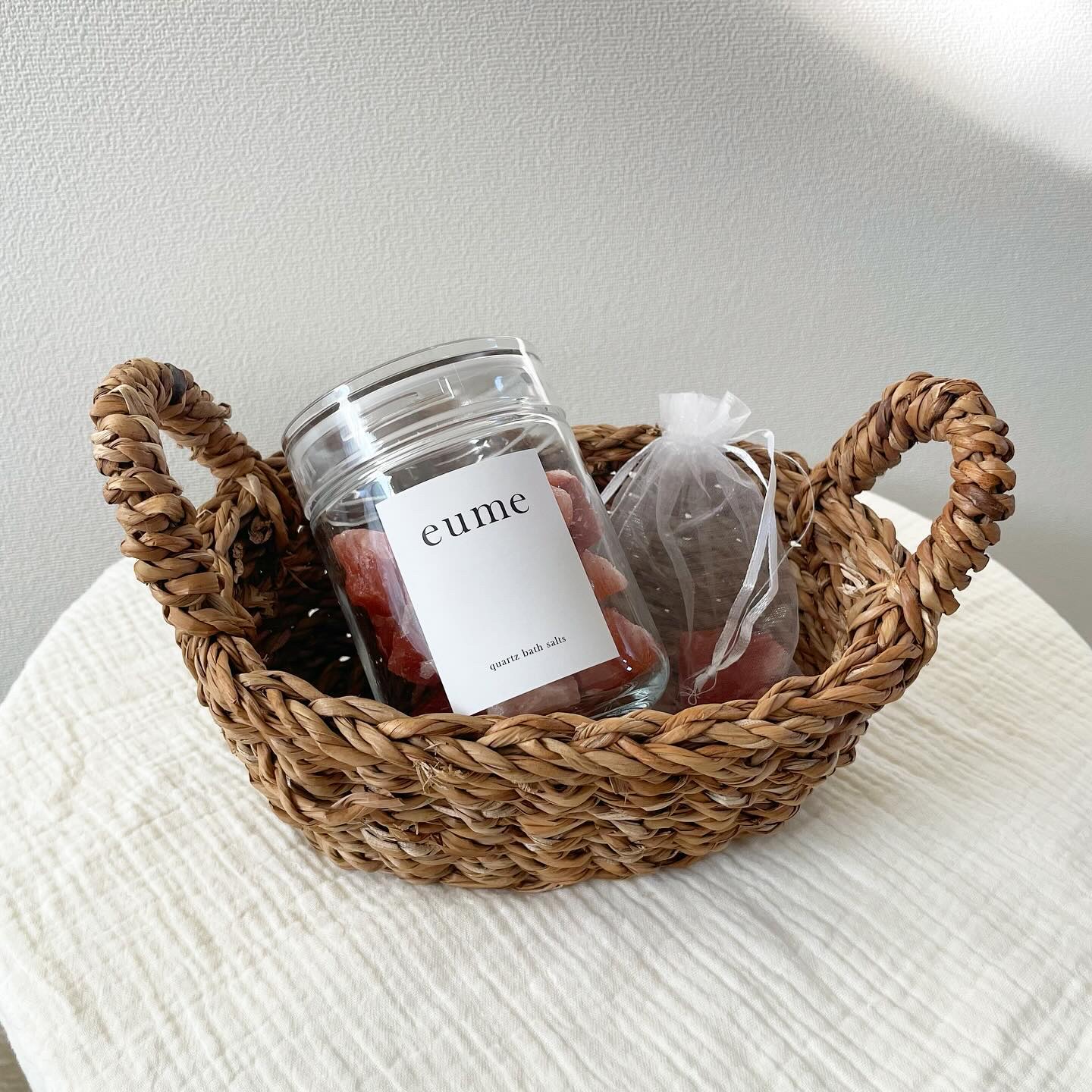 クォーツバスソルト コーラル/eume(イウミー)/無機塩系入浴剤を使ったクチコミ（1枚目）