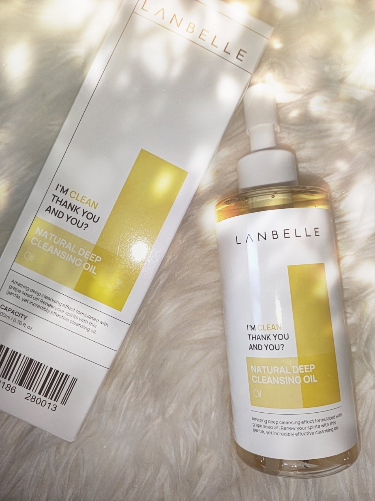 ナチュラルディープクレンジングオイル/LANBELLE/オイルクレンジングを使ったクチコミ(1枚目)