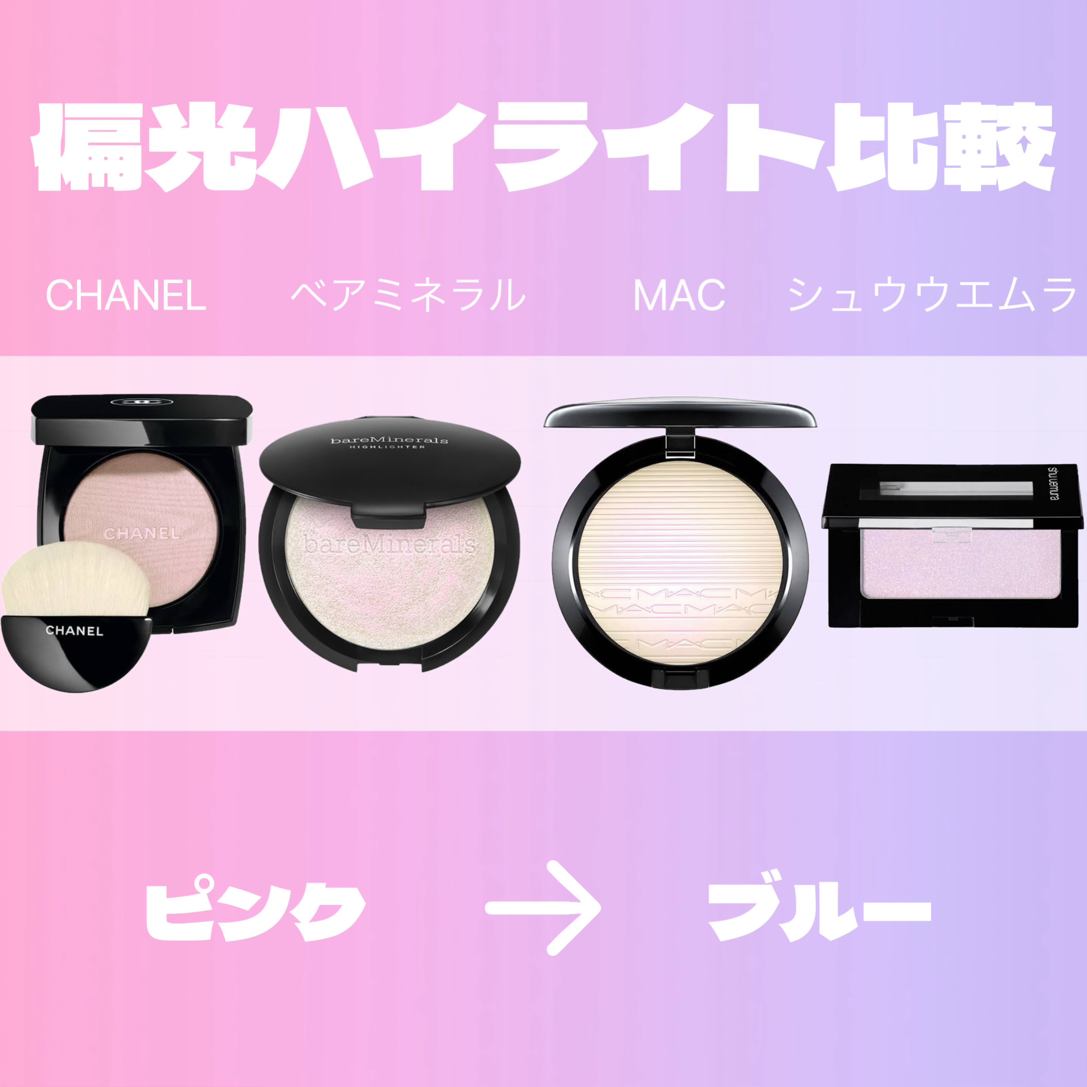 エンドレス グロー ハイライター/bareMinerals/パウダーハイライトを使ったクチコミ（1枚目）