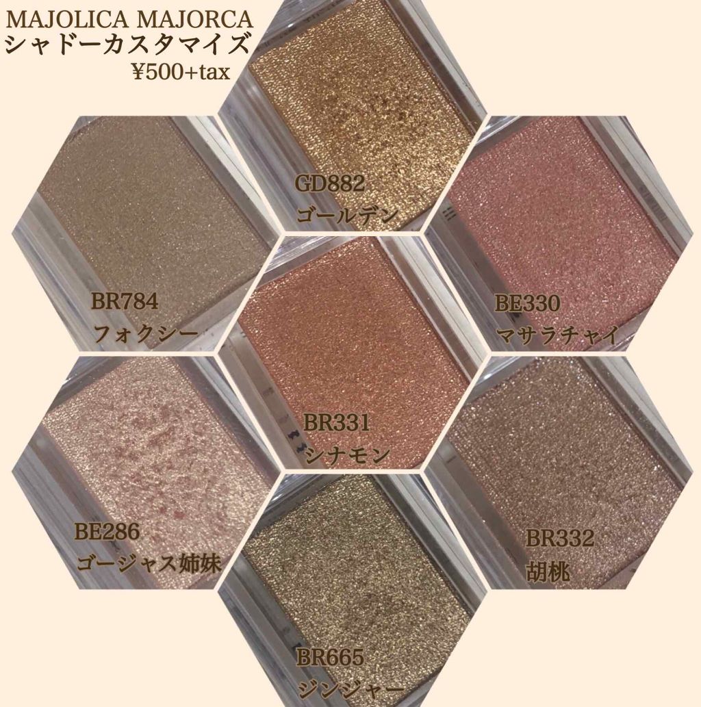 シャドーカスタマイズ/MAJOLICA MAJORCA/単色アイシャドウを使ったクチコミ（3枚目）