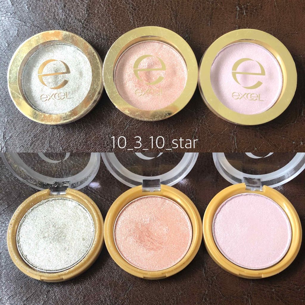 シャイニーシャドウ N/excel/単色アイシャドウを使ったクチコミ（1枚目）