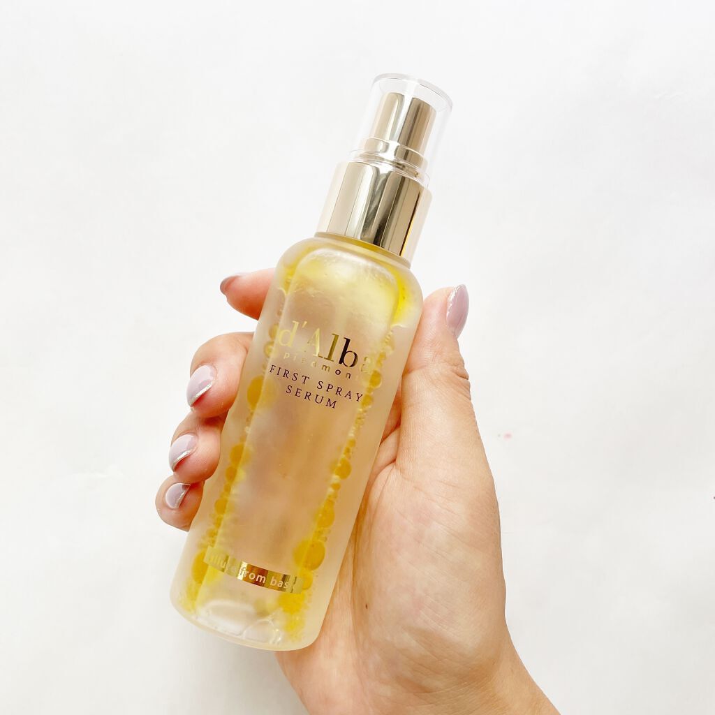 ダルバ ホワイトトリュフファーストスプレーセラム/ダルバ/ミスト状化粧水を使ったクチコミ（2枚目）