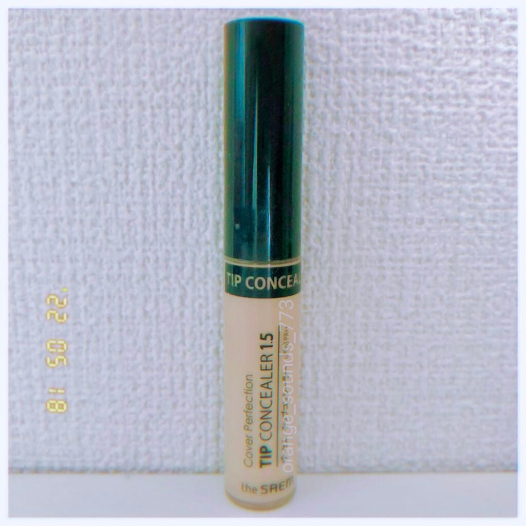カバーパーフェクション チップコンシーラー/the SAEM/リキッドコンシーラーを使ったクチコミ(1枚目)