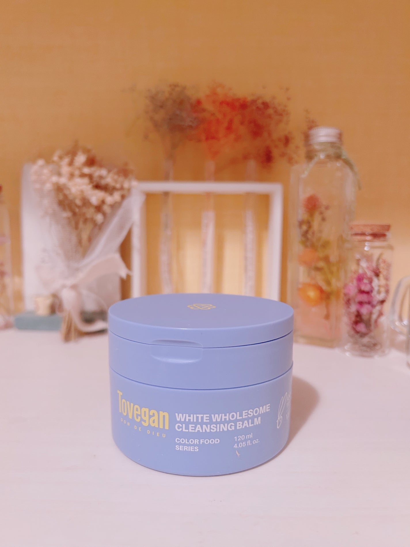 カラーフードシリーズホワイトホールサムクレンジングバーム/Tovegan/クレンジングバームを使ったクチコミ(1枚目)
