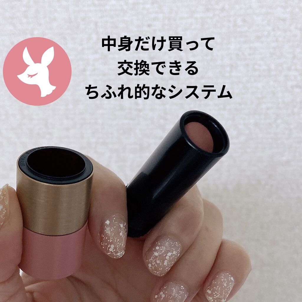 ローズ・エルメス ローズ ア レーヴル/エルメス/口紅を使ったクチコミ（3枚目）