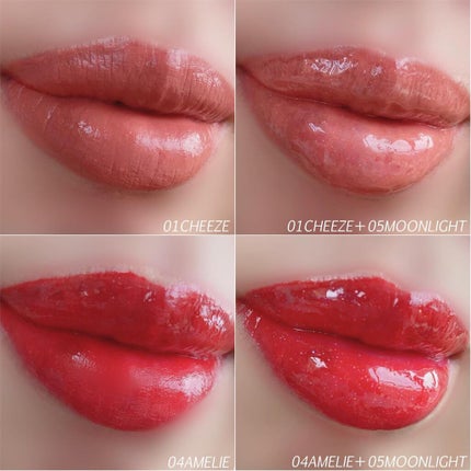 フラッフィリップティント/BLESSED MOON/リップティントを使ったクチコミ(5枚目)