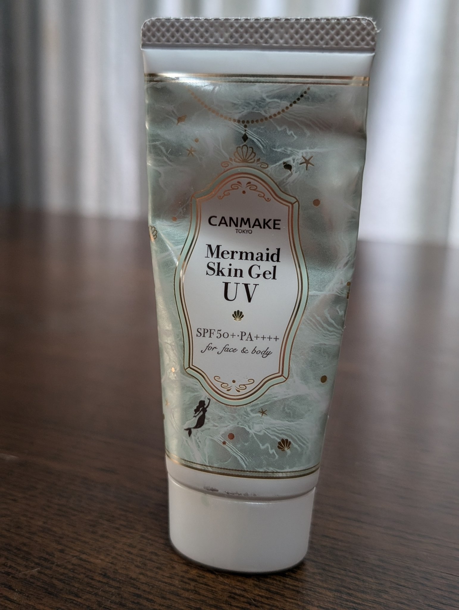 マーメイドスキンジェルUV/キャンメイク/日焼け止めジェルを使ったクチコミ（1枚目）
