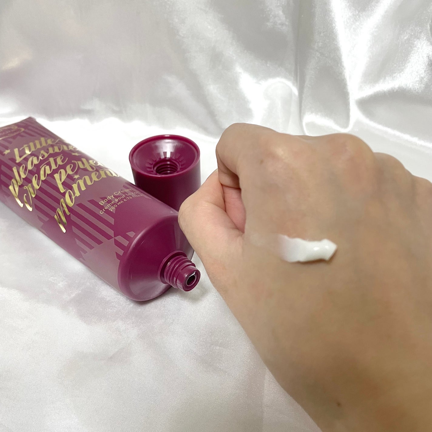 Best Wishes ボディクリーム/Laline/ボディクリームを使ったクチコミ(2枚目)