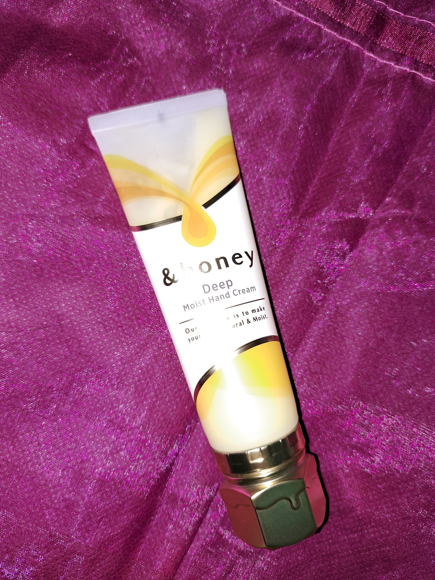 アンドハニー ディープモイスト ハンドクリーム/&honey/ハンドクリームを使ったクチコミ(1枚目)