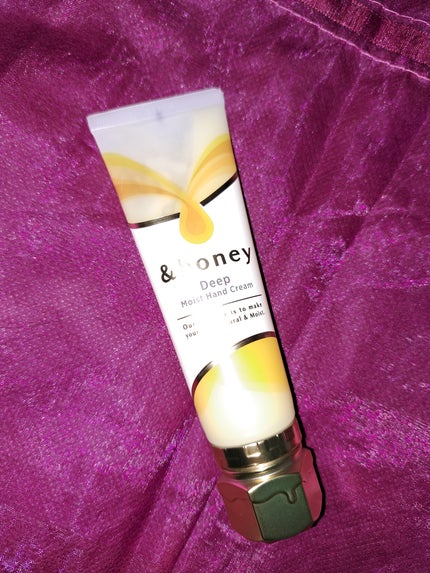 アンドハニー ディープモイスト ハンドクリーム/&honey/ハンドクリームを使ったクチコミ(1枚目)