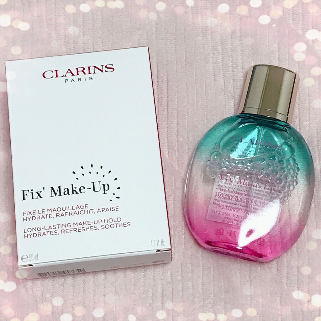 フィックス メイクアップ/CLARINS/ミスト状化粧水を使ったクチコミ(1枚目)