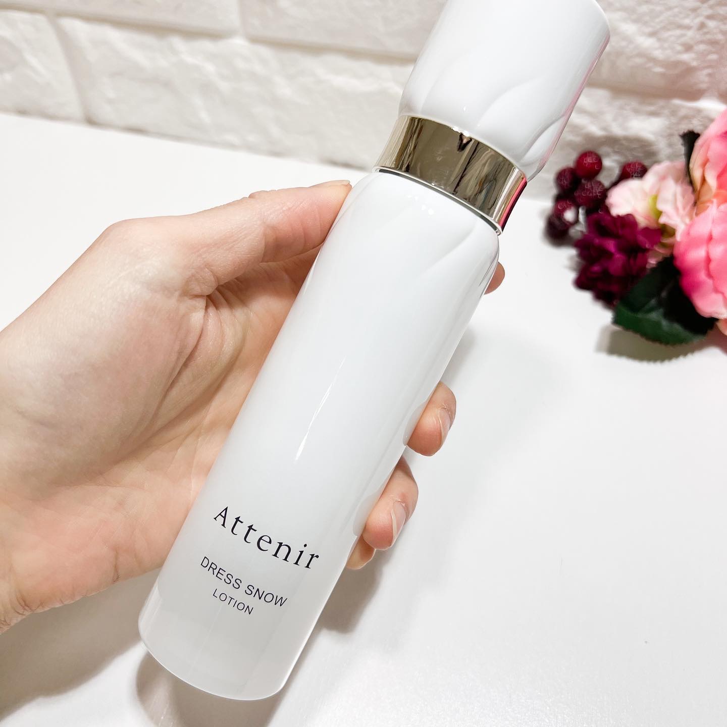 ドレススノー ローション【医薬部外品】 /アテニア/化粧水を使ったクチコミ（2枚目）