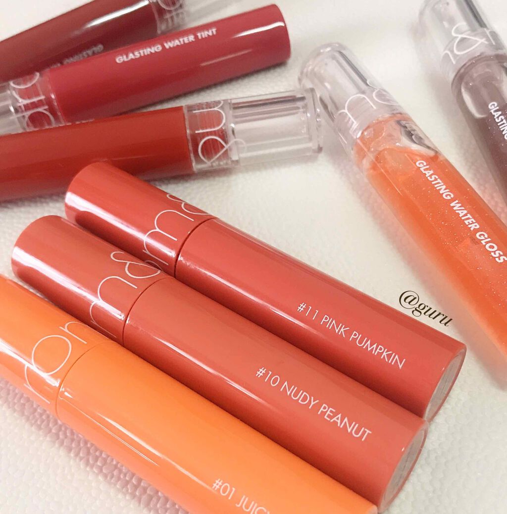 ジューシーラスティングティント/rom&nd/リップティントを使ったクチコミ(1枚目)