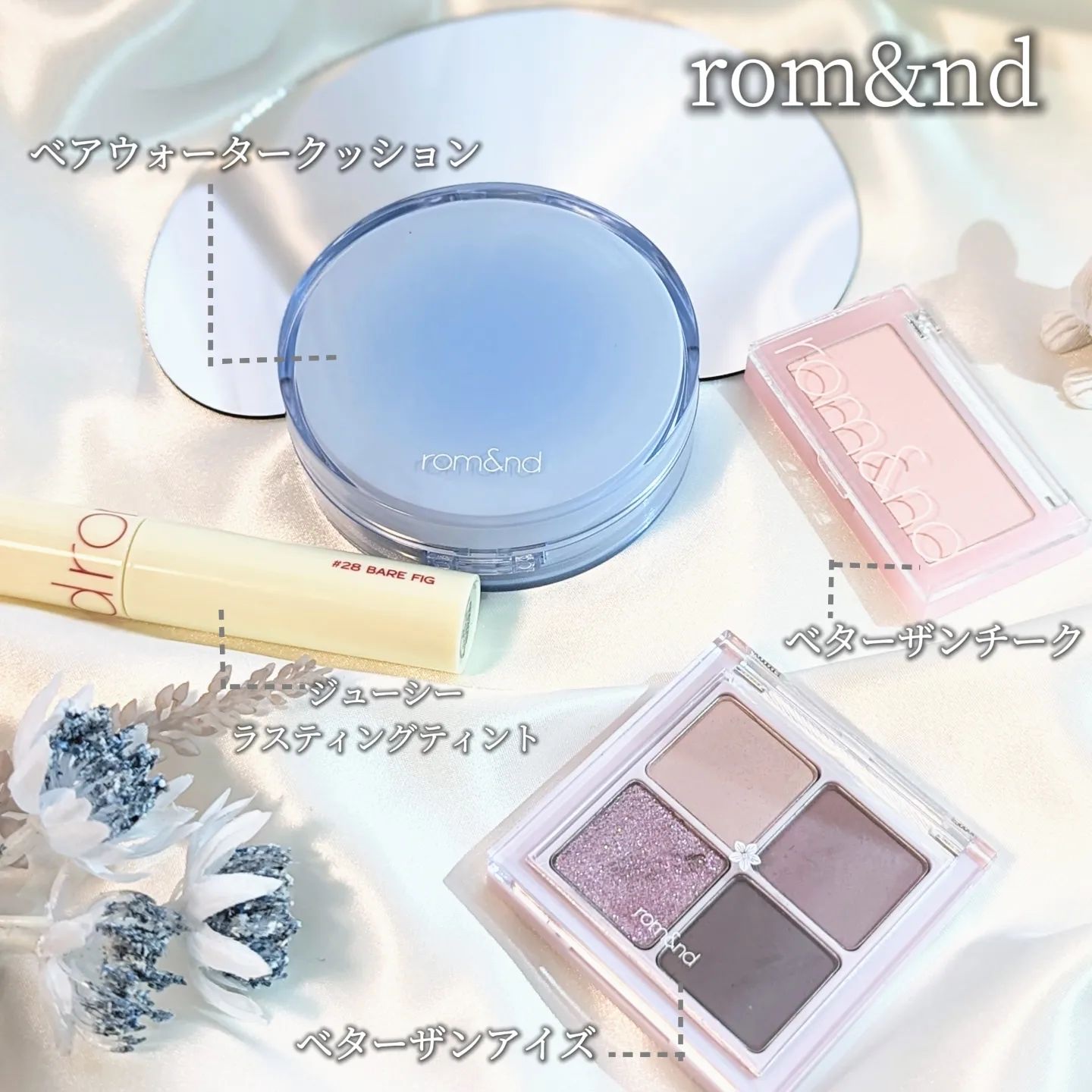 ジューシーラスティングティント/rom&nd/リップティントを使ったクチコミ（1枚目）