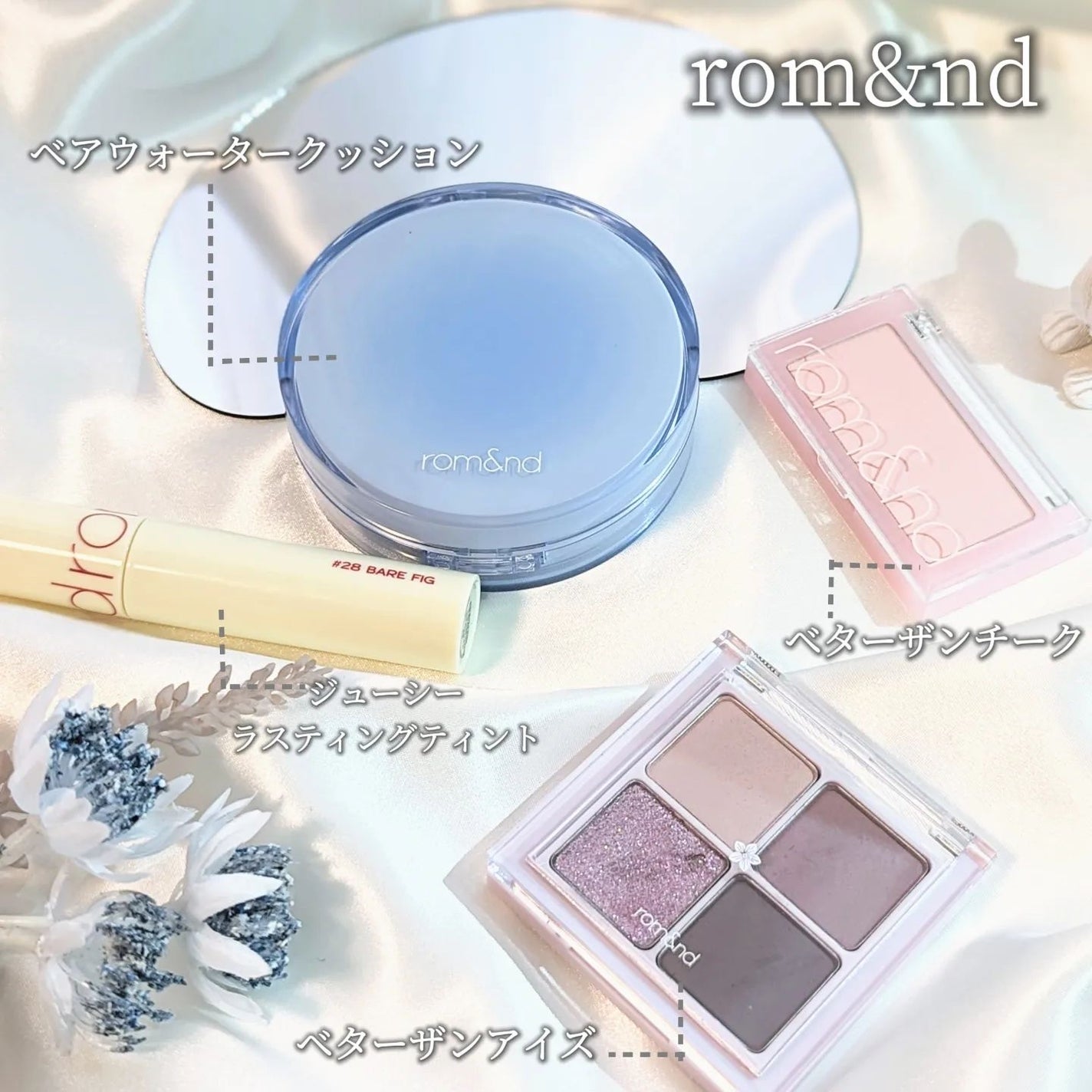 ジューシーラスティングティント/rom&nd/リップティントを使ったクチコミ(1枚目)