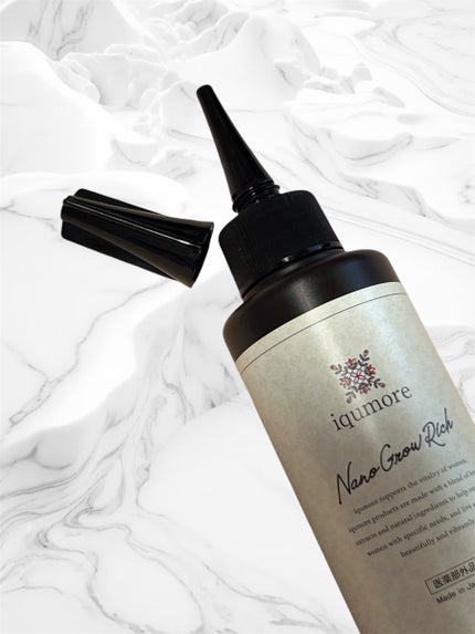 ナノグロウリッチ/iqumore/頭皮ローションを使ったクチコミ(2枚目)