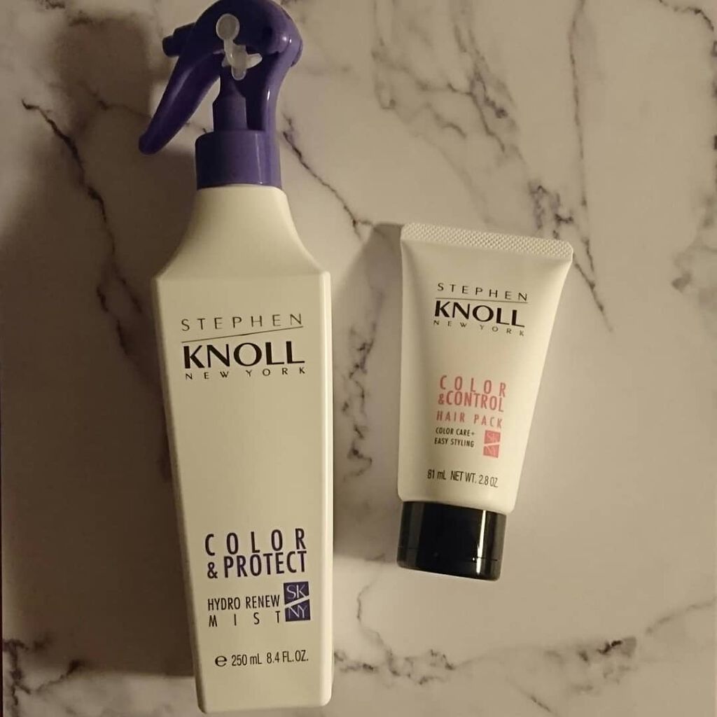 カラーコントロール ヘアパック/スティーブンノル ニューヨーク/ヘアマスク・ヘアパックを使ったクチコミ（1枚目）