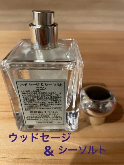 ウッド セージ & シー ソルト コロン/Jo MALONE LONDON/香水(レディース)を使ったクチコミ(2枚目)