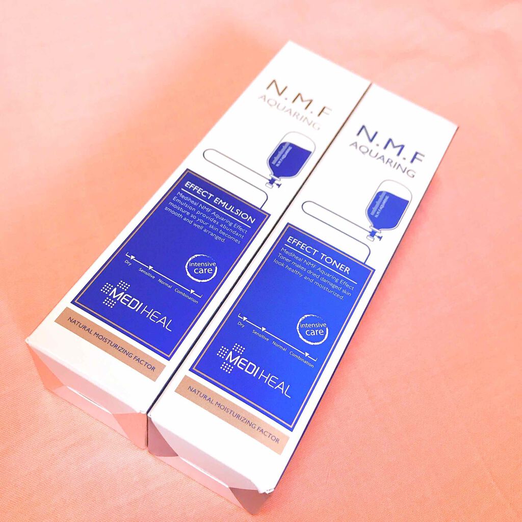 N.M.F アクアリング エフェクト トナー/MEDIHEAL/化粧水を使ったクチコミ(1枚目)