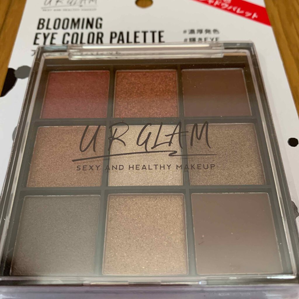 UR GLAM BLOOMING EYE COLOR PALETTE/U R GLAM/アイシャドウパレットを使ったクチコミ(2枚目)
