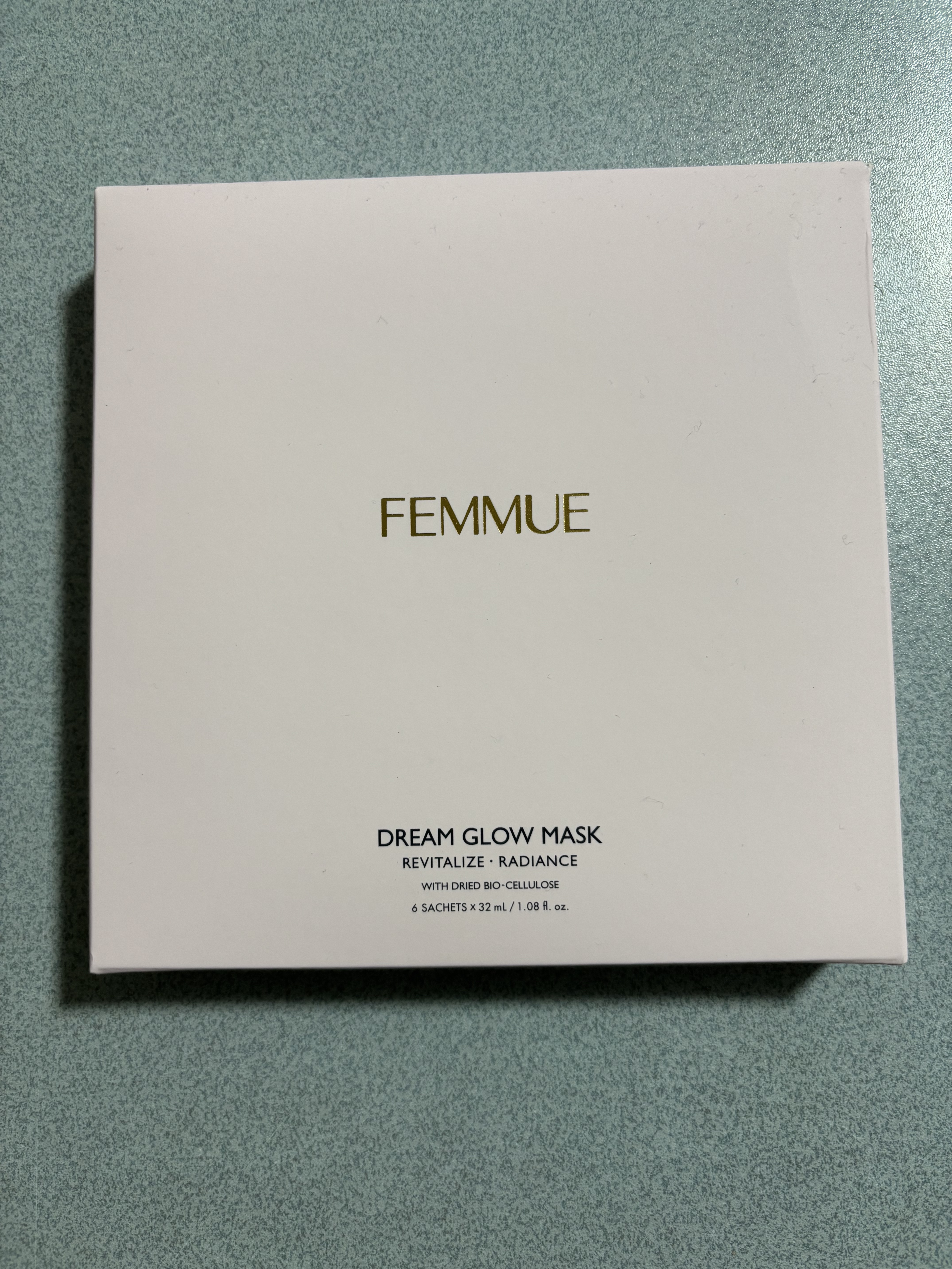 ドリームグロウマスク RR(透明感・キメ)/FEMMUE/シートマスク・パックを使ったクチコミ（1枚目）