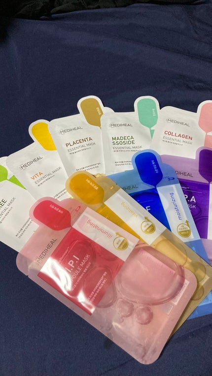ティーツリー エッセンシャルマスクカーミングモイスチャー/MEDIHEAL/シートマスク・パックを使ったクチコミ(1枚目)