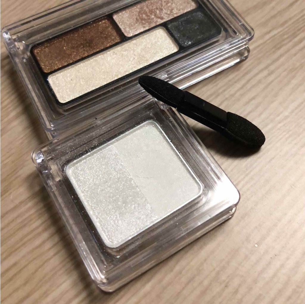 アイカラー（４色タイプ）（旧）/無印良品/アイシャドウパレットを使ったクチコミ（2枚目）