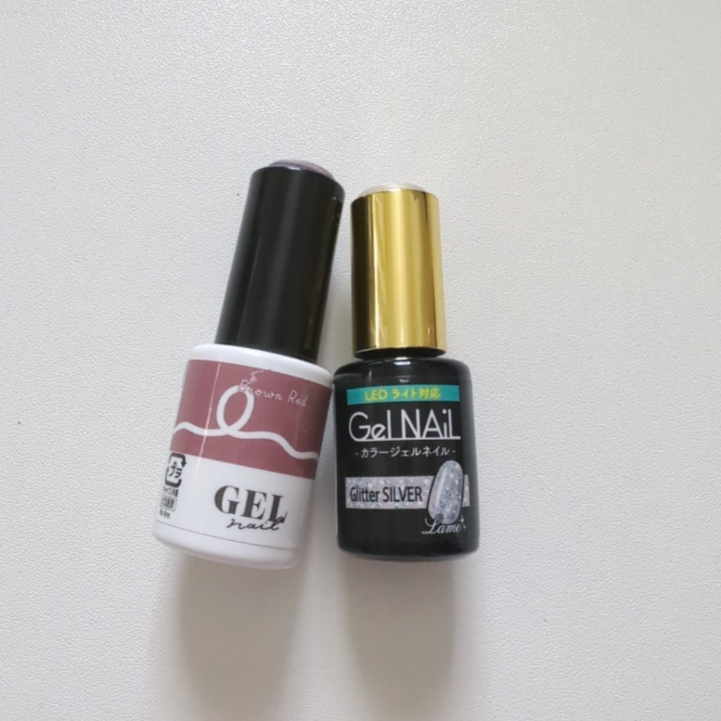 ジェルネイル（ライト対応）/セリア/ジェルネイルを使ったクチコミ（3枚目）