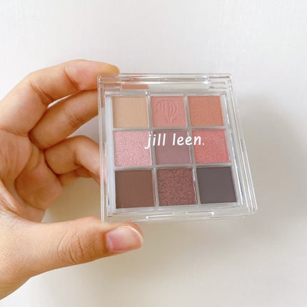 jill leen. シャイニング9色ミニアイシャドウパレットのクチコミ「\jill leen. シャイニング9色ミニアイシャドウパレット/
GM12
ピンク中心の.....」(2枚目)