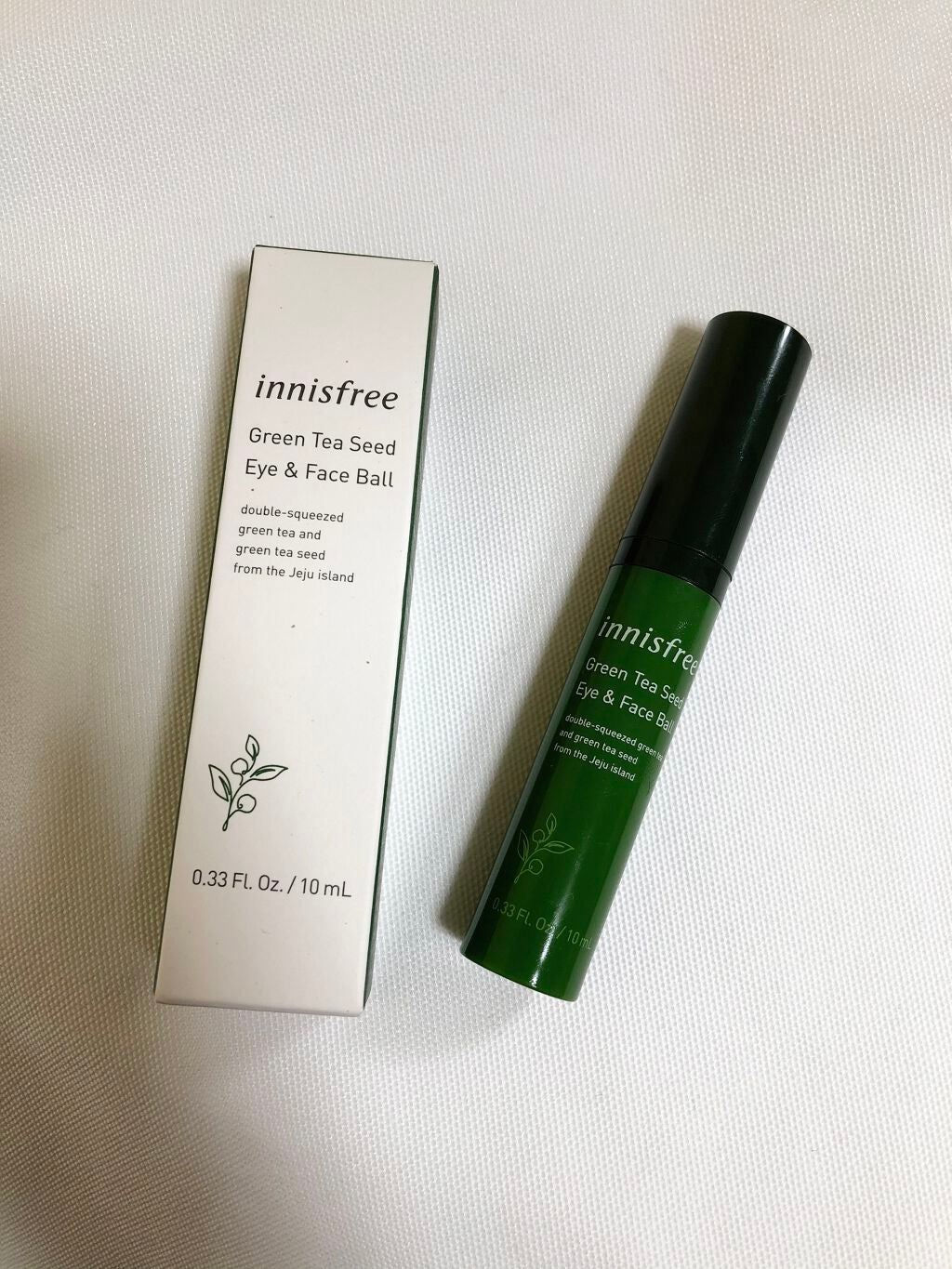 グリーンティーシード アイ&フェイスボール/innisfree/美容液を使ったクチコミ(1枚目)