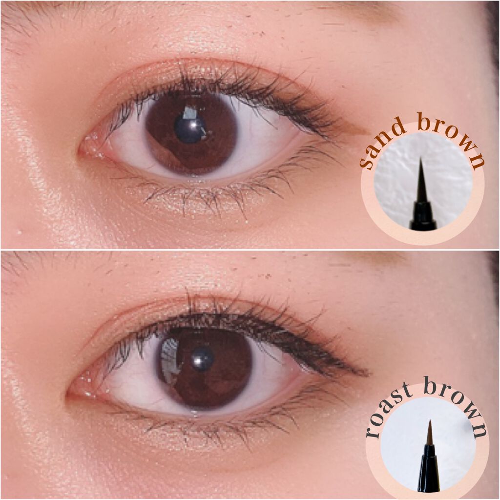 スキルレスライナー/LUMIURGLAS/リキッドアイライナーを使ったクチコミ(2枚目)