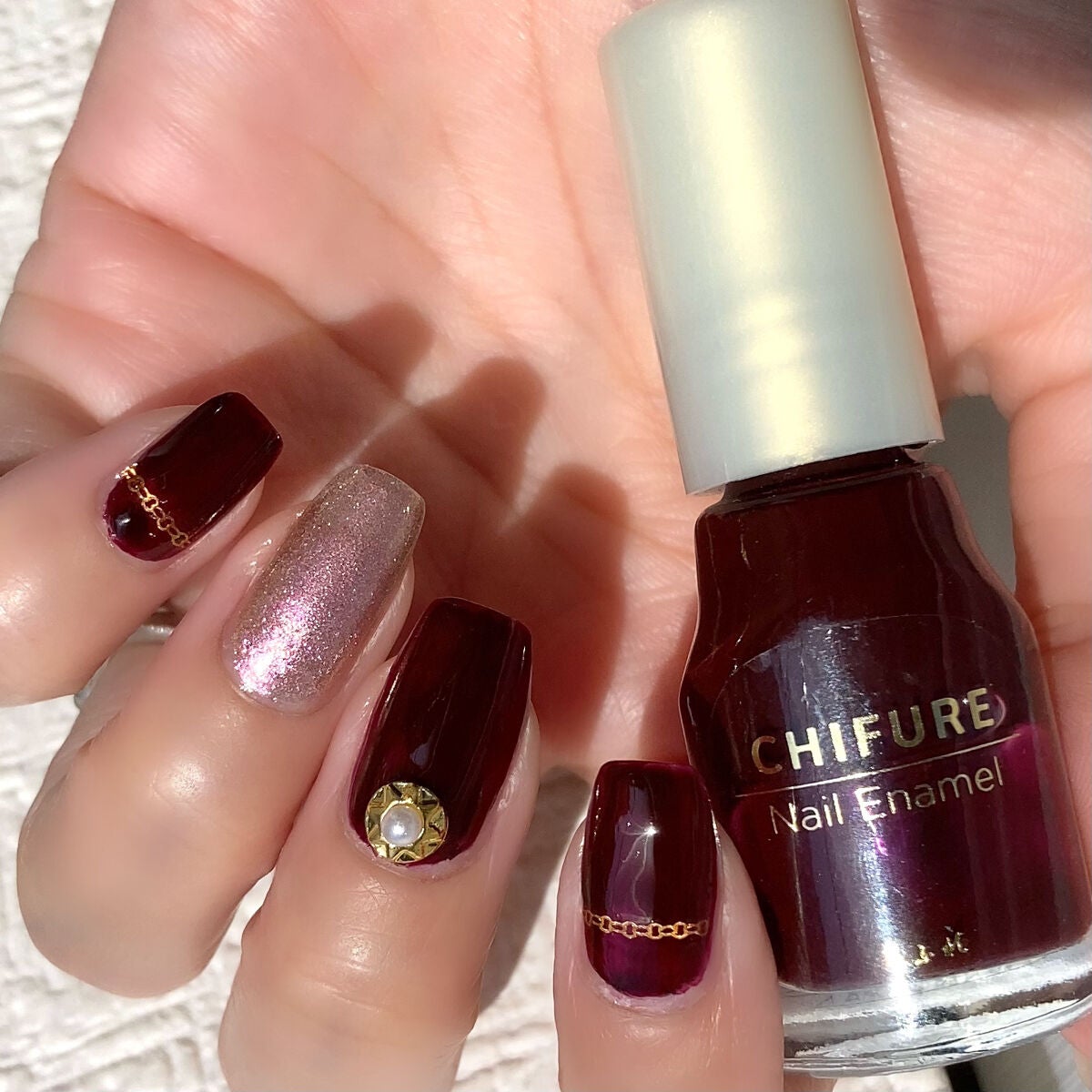 ネイル エナメル/ちふれ/マニキュアを使ったクチコミ(2枚目)